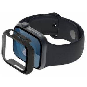 כיסוי למסך APPLE WATCH 2 in 1 360 Anti-Microbial Series 7/SE/6/5/4 - 40/41mm V2 שחור