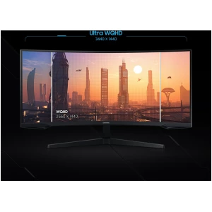 צג גיימינג WQHD 34”‎ דגם C34G55TWWP בעל מסך קעור