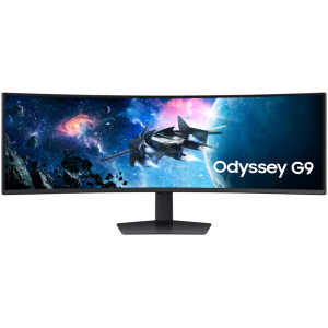 מסך גיימינג קעור רחב במיוחד 49 אינץ', Odyssey G9 G95C DQHD 240Hz