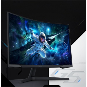 מסך מחשב ‏27 ‏אינטש Samsung Odyssey G5 G55C LS27CG552EMXUE WQHD סמסונג
