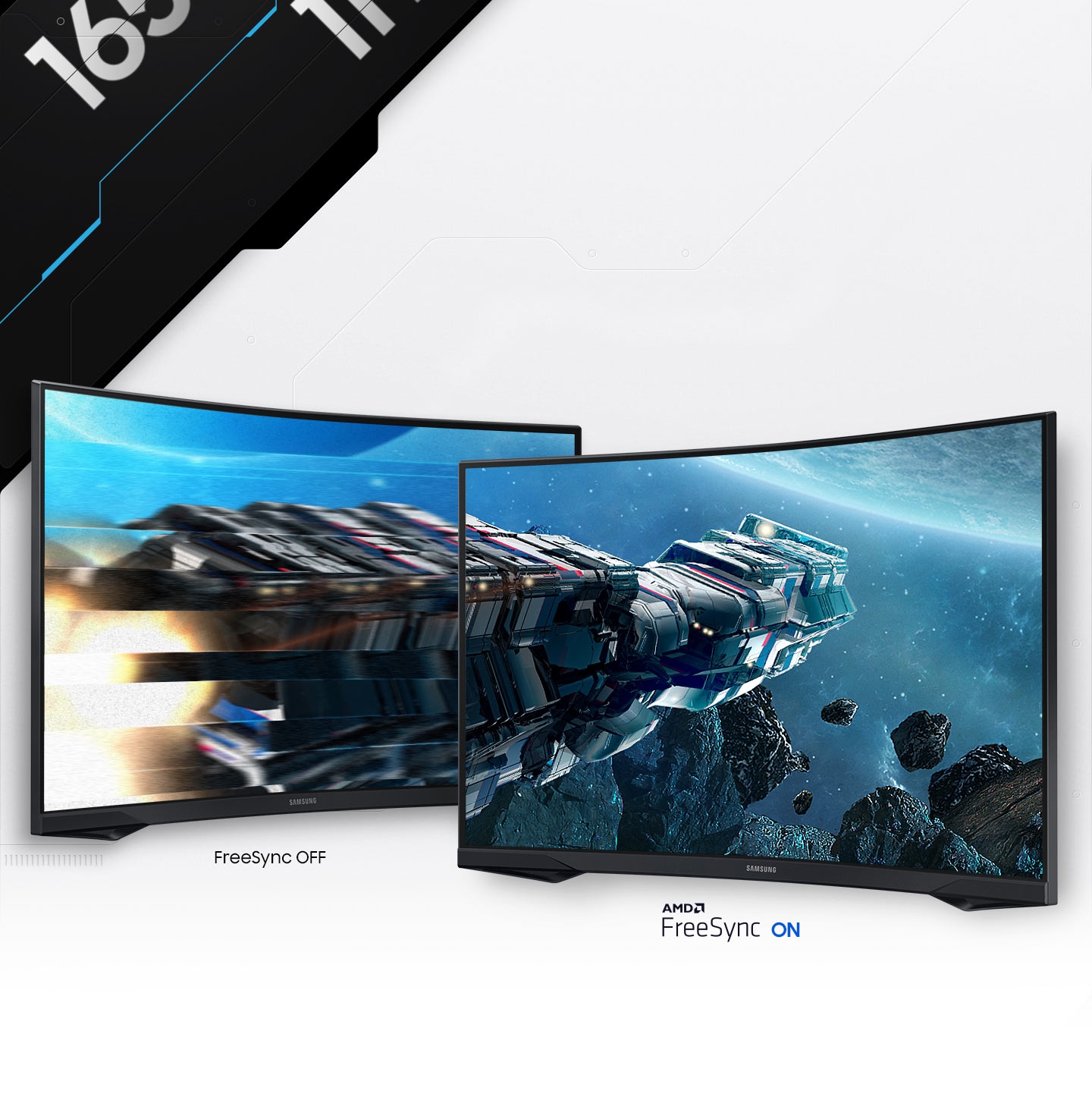 מסך מחשב ‏27 ‏אינטש Samsung Odyssey G5 G55C LS27CG552EMXUE WQHD סמסונג
