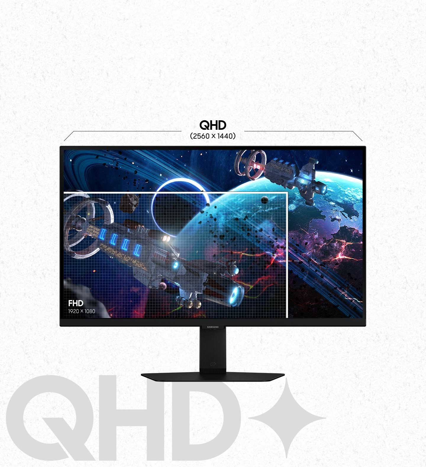 מסך מחשב גיימינג Samsung Odyssey G5 QHD IPS "27