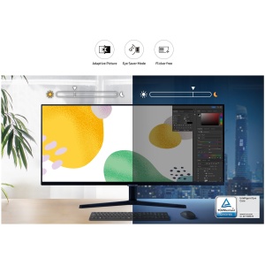 מסך מחשב Samsung ViewFinity S5 S34C500GAM UWQHD VA 34'' FreeSync