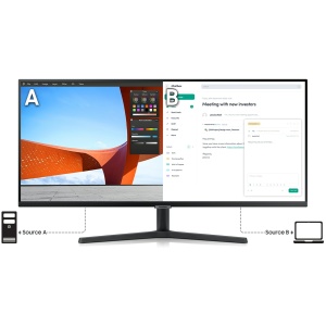 מסך מחשב Samsung ViewFinity S5 S34C500GAM UWQHD VA 34'' FreeSync