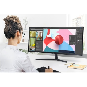 מסך מחשב Samsung ViewFinity S5 S34C500GAM UWQHD VA 34'' FreeSync