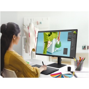מסך ViewFinity S7 S70D UHD בגודל 27 אינץ'