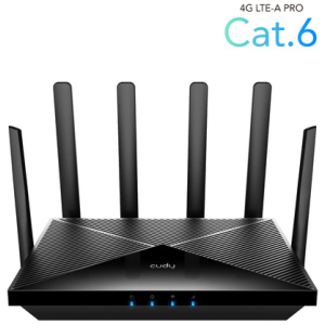 נתב Cudy 4G AC1200 Dual SIM Cat6