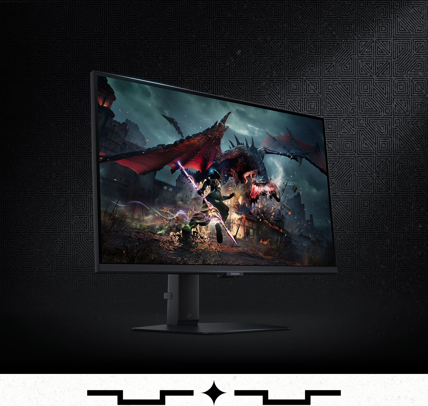 מסך מחשב גיימינג Samsung Odyssey G5 QHD IPS "27