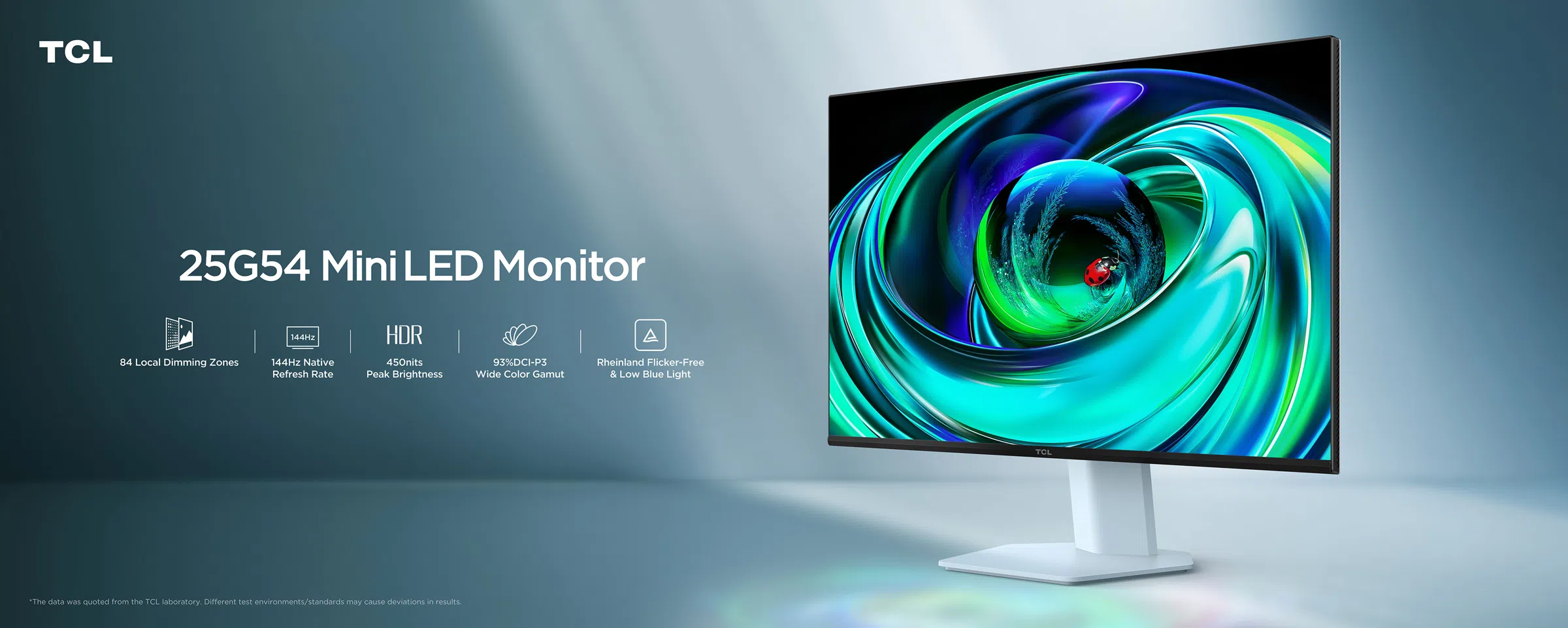 מסך מחשב ''TCL 25G54 Mini LED IPS FHD 24
