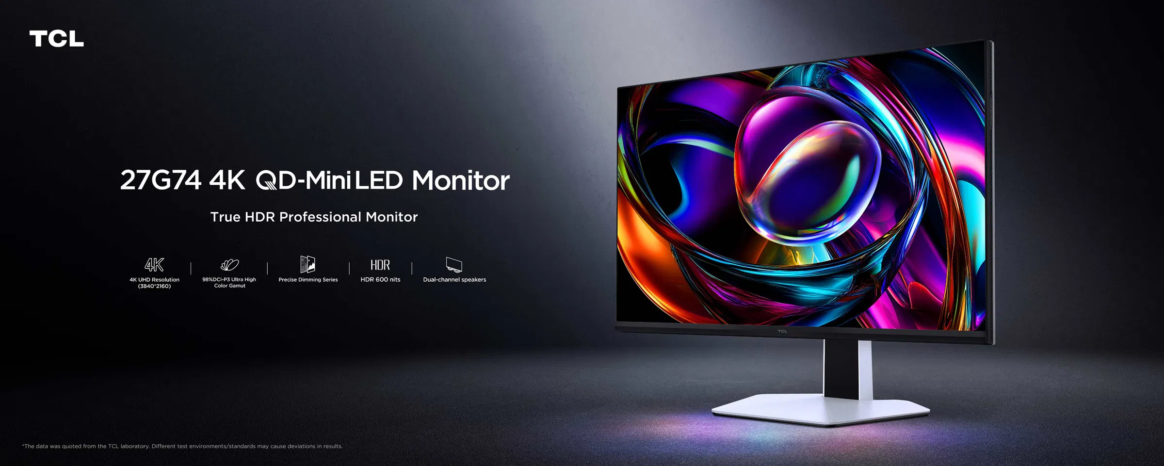 מסך גיימינג LED TCL 27G74 QD-Mini