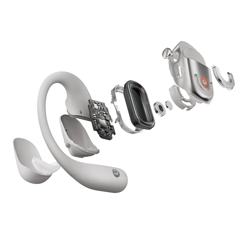 אוזניות SHOKZ OpenFit Air Open-Ear אפור – תמונה 2